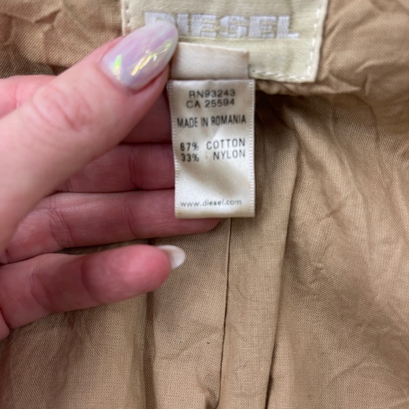 Diesel Gold Bomber Jacket - Picture 4 of 10